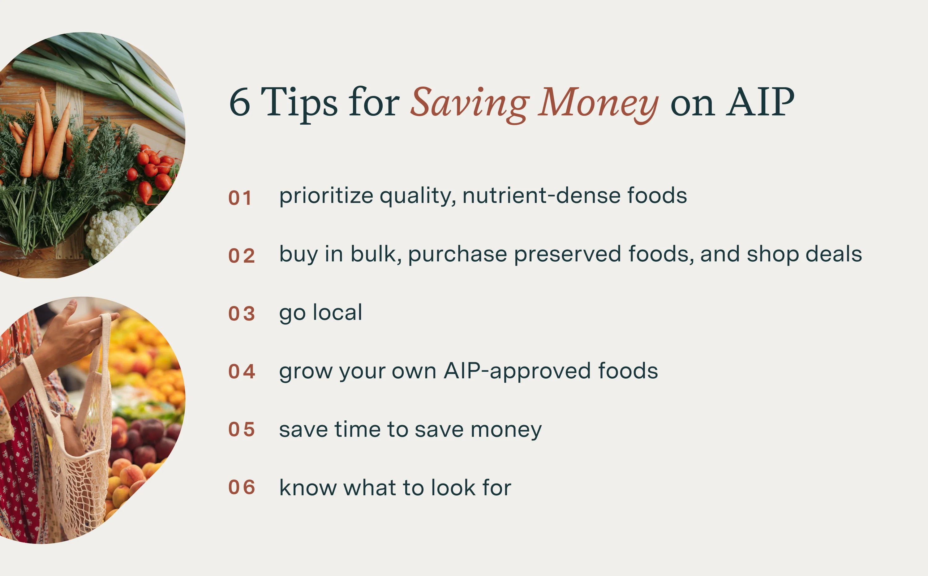 6 tips for saving money on AIP